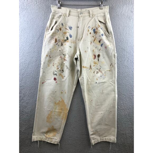 Vintage American Eagle Outfitters Carpenter AE Supply Workwear 33x32 painter - Picture 1 of 8